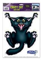 Crazy Cat Car Cling Alt 1