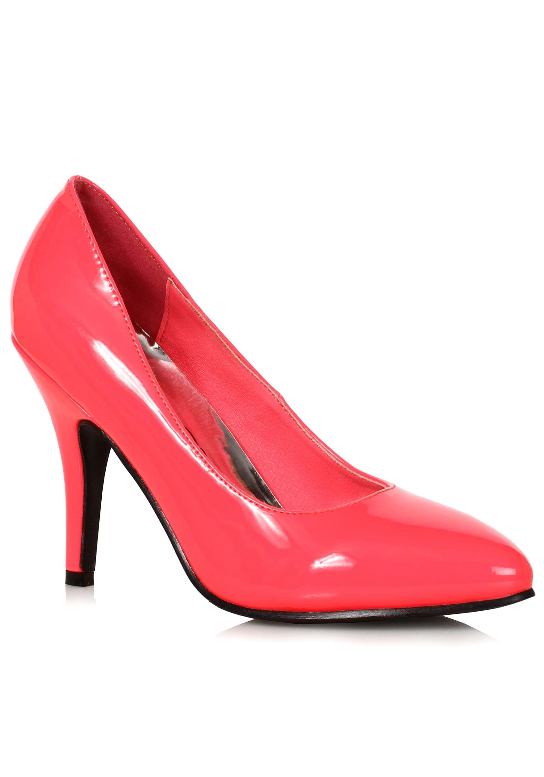 Women Platform Pumps Round Toe Slim High Heel Fuchsia Shoes Woman Plus Size  12.5 | eBay