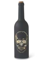 11" Matte Black Halloween LED Skull Bottle Alt 3