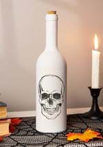 11 Inch Matte Whie Halloween LED Skull Bottle