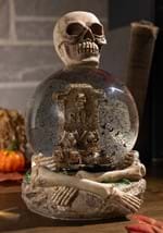 6" Skeleton Water Globe W/ Tombstone and Glitter B Alt 1