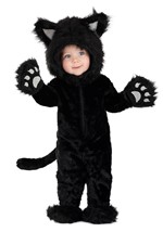 Infant Premium Black Cat Costume Alt 2