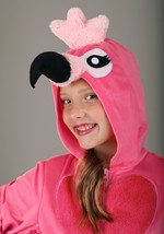 Girl's Fancy Flamingo Costume Alt 2