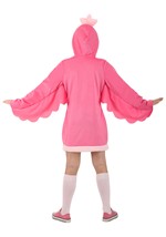 Girl's Fancy Flamingo Costume Alt 4