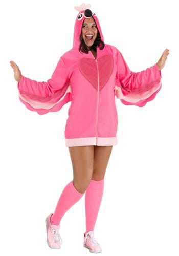 Plus Size Womens Fancy Flamingo Costume