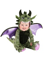 Infant Green Dragon Costume Alt 2