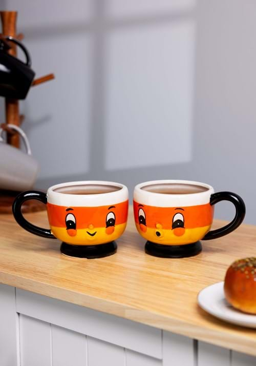 Johanna Parker Candy Corn Mug Set