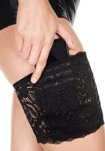 Lace Garter with pocket