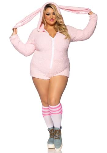 Women's Plus Cuddle Bunny Costume