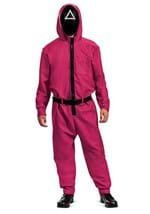 Squid Game Adult Triangle Guard Jumpsuit Alt 1