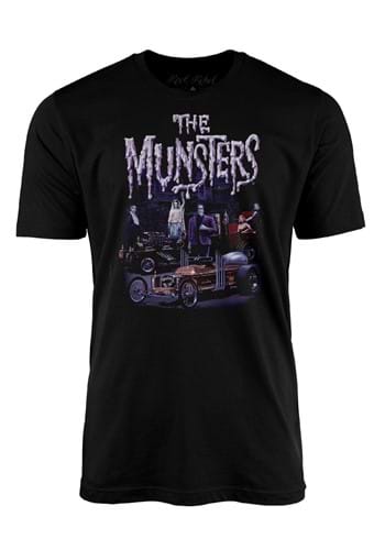 Adult The Munsters Family Car Adult Graphic T Shirt