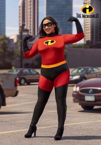 Deluxe Plus Size Womens Mrs Incredible Costume