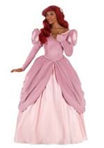 Womens Disney Little Mermaid Pink Dress Ariel Costume Alt 3