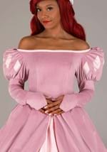 Womens Disney Little Mermaid Pink Dress Ariel Costume Alt 8