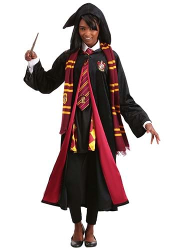 Adult Plus Size Harry Potter Hermoine Deluxe Gryffindor Robe