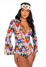 Playboy Women's Groovy Babe Costume Alt 2