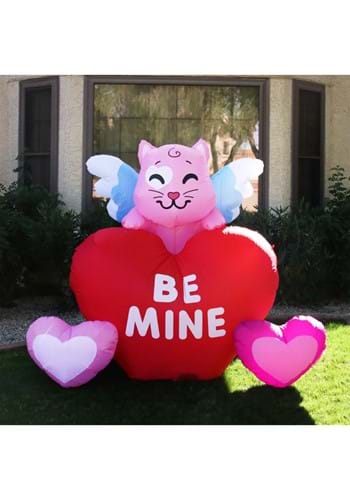 6FT Tall Large Kitty Angel Inflatable Decoration