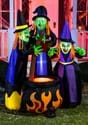 6 Foot Tall Cauldron and Witches Inflatable Decoration