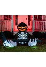 4FT Tall Pumpkin Reaper Inflatable Decoration Alt 1
