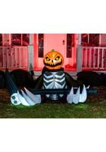 4FT Tall Pumpkin Reaper Inflatable Decoration Alt 3