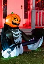 4FT Tall Pumpkin Reaper Inflatable Decoration Alt 4