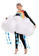 Adult Inflatable Rainbow Raining Cloud Costume Alt 1