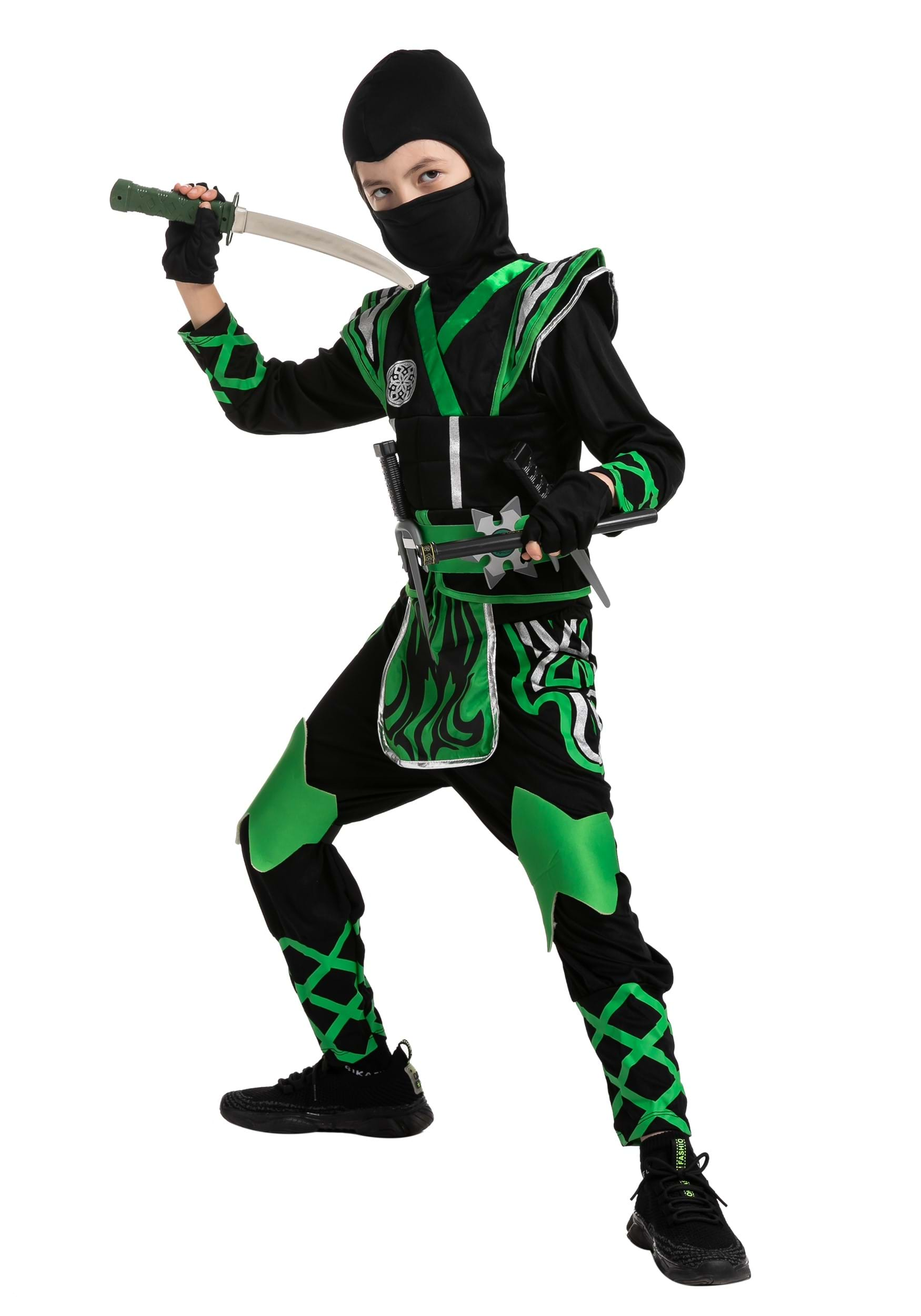 Green Ninja Kid s Costume