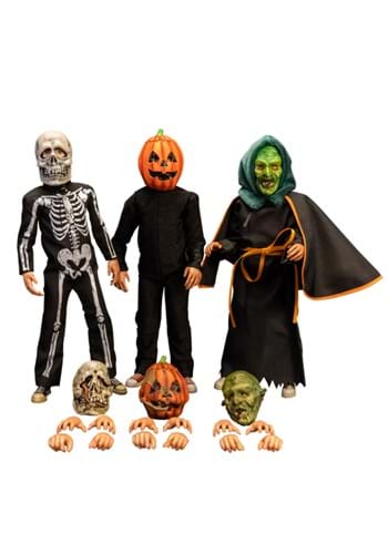 Halloween III Trick or Treater 1 6 Scale Action Figure Set