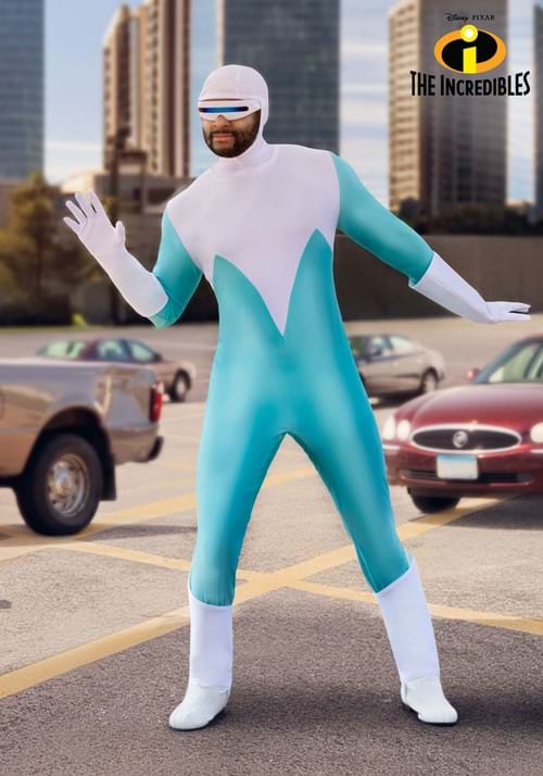 Plus Size Disney and Pixar Frozone Costume