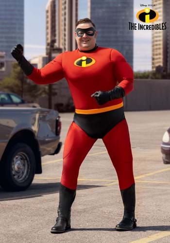 The Incredibles Plus Size Deluxe Mr. Incredible Co