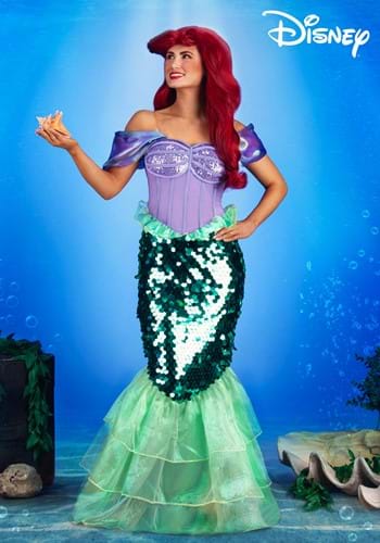 Womens Disney Little Mermaid Premium Ariel Mermaid Costume