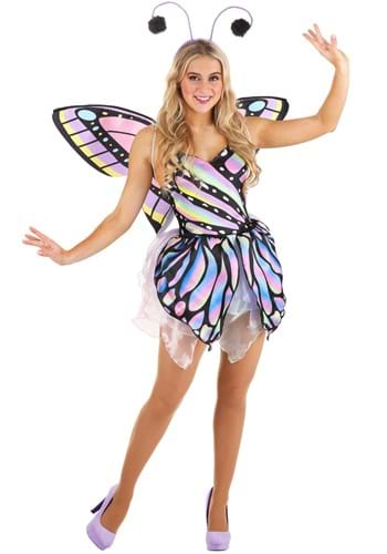 Womens Wild Wings Butterfly Costume Dress