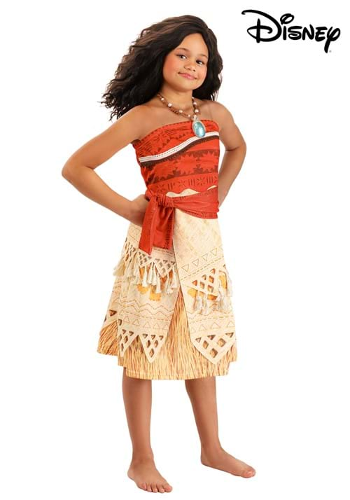 Girls Deluxe Disney Moana Costume