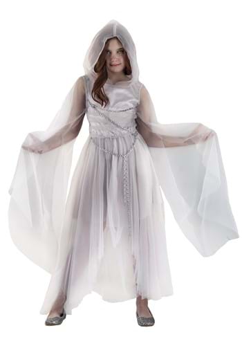 Girls Gossamer Ghost Costume Dress