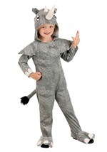 Toddler Rhinoceros Costume Alt 9