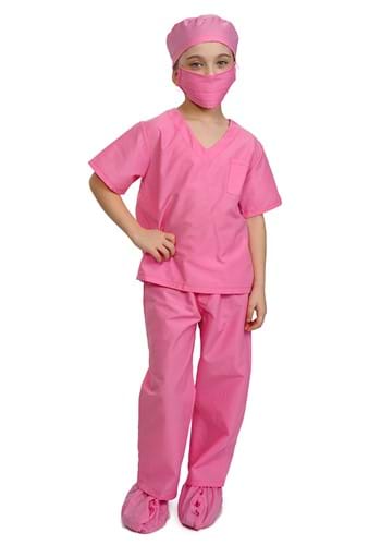 Child Pink Doctor Scrubs