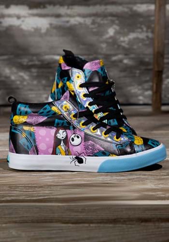 Nightmare Before Christmas Sally High Top Shoes