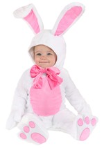 Infant White Bunny Baby Costume Alt 4