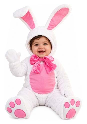 Infant White Bunny Baby Costume New Main