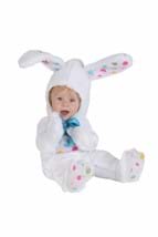 Infant White Easter Bunny Baby Costume Alt 4