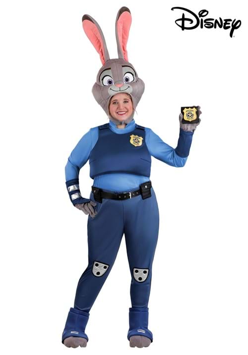 Plus Size Disney Zootopia Judy Hopps Womens Costume