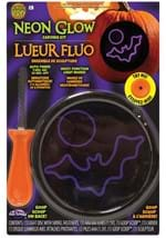 Bat Neon Light Pumpkin Carving Kit Alt 1