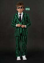 Boys Suitmeister Glow in the Dark Oversized Pinstr Alt 4