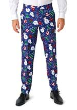 Mens Suitmeister Christmas Snowman Blue Suit Alt 4