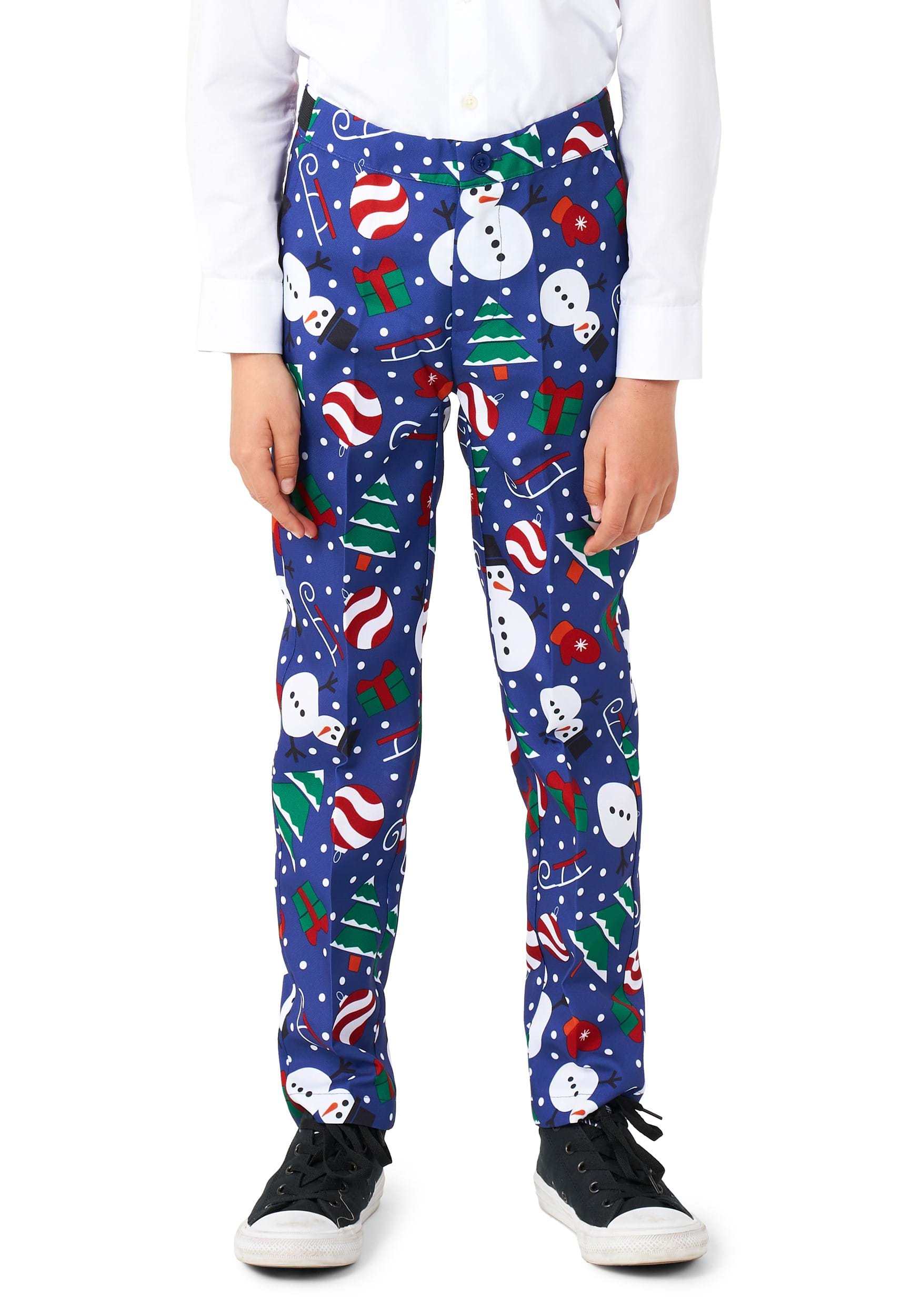 Christmas Snowman Blue Suit Christmas Snowman Blue Suit