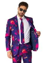 Mens Suitmeister Retro Neon Navy Suit Alt 3