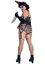 Womens Sexy Plus Size Killer Clown Costume Alt 1