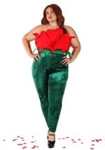 Plus Red Rose Women's Costume