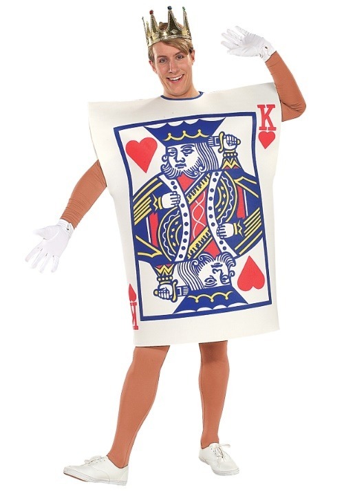 King of Hearts Card Costume