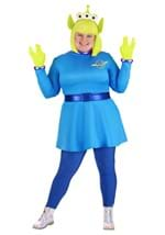 Plus Size Disney and Pixar Toy Story Alien Costume Alt 3